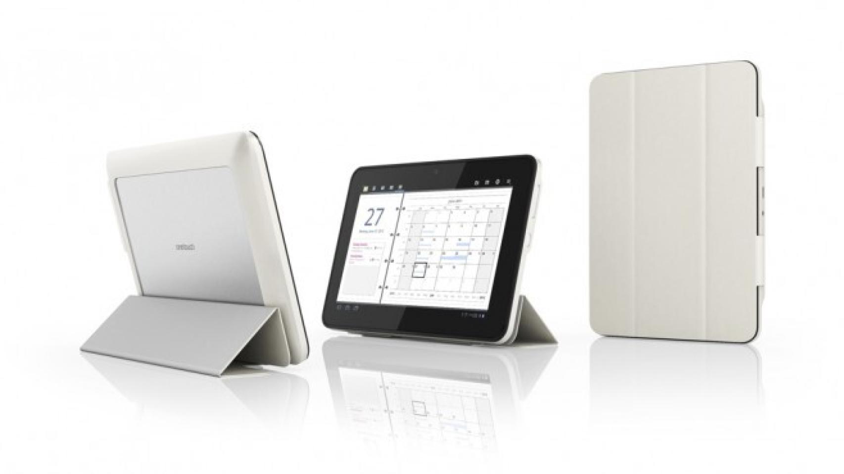Alcatel presenta la tablet EVO7: Marcos intercambiables y su novedoso módulo 3G