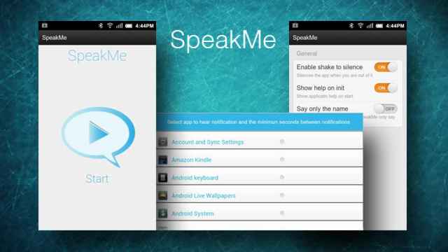 SpeakMe: Haz que tu Android te lea las notificaciones