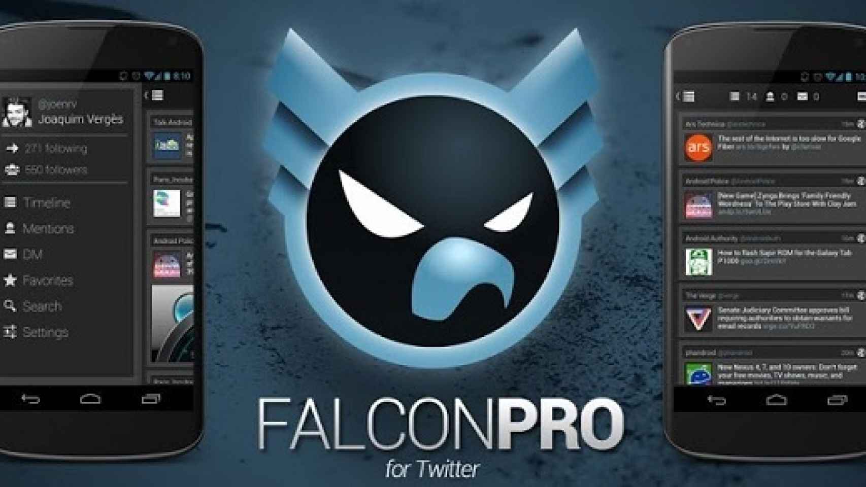 Falcon Pro sufre las consecuencias por la limitación de usuarios de la API de Twitter