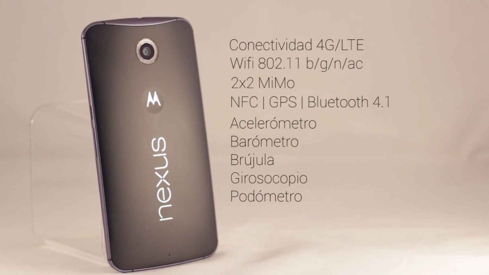 Google Nexus 6, análisis en vídeo