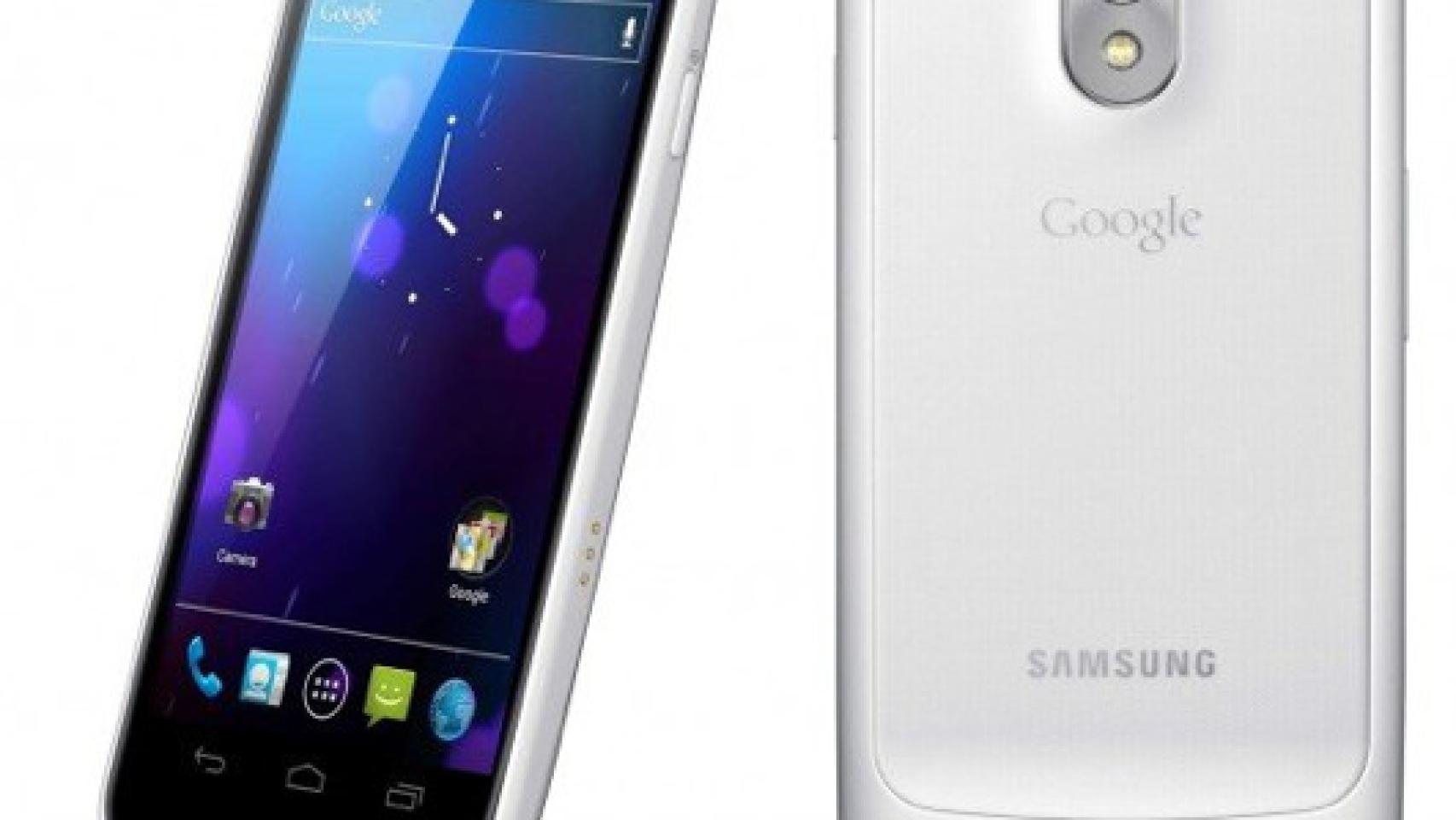 Galaxy Nexus en color blanco, el 2 de Febrero disponible oficialmente