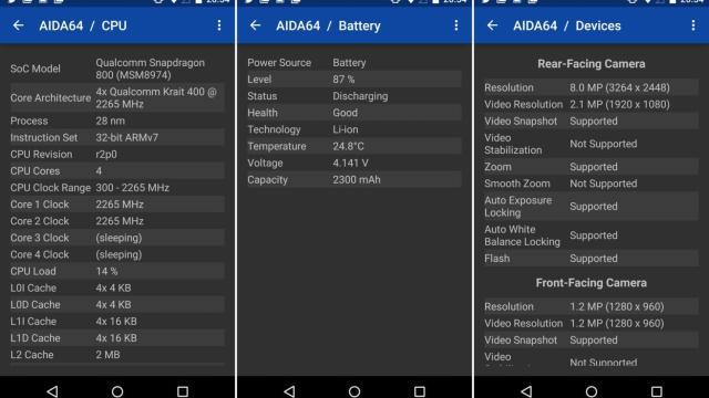 AIDA64 para Android: conoce todo sobre tu dispositivo