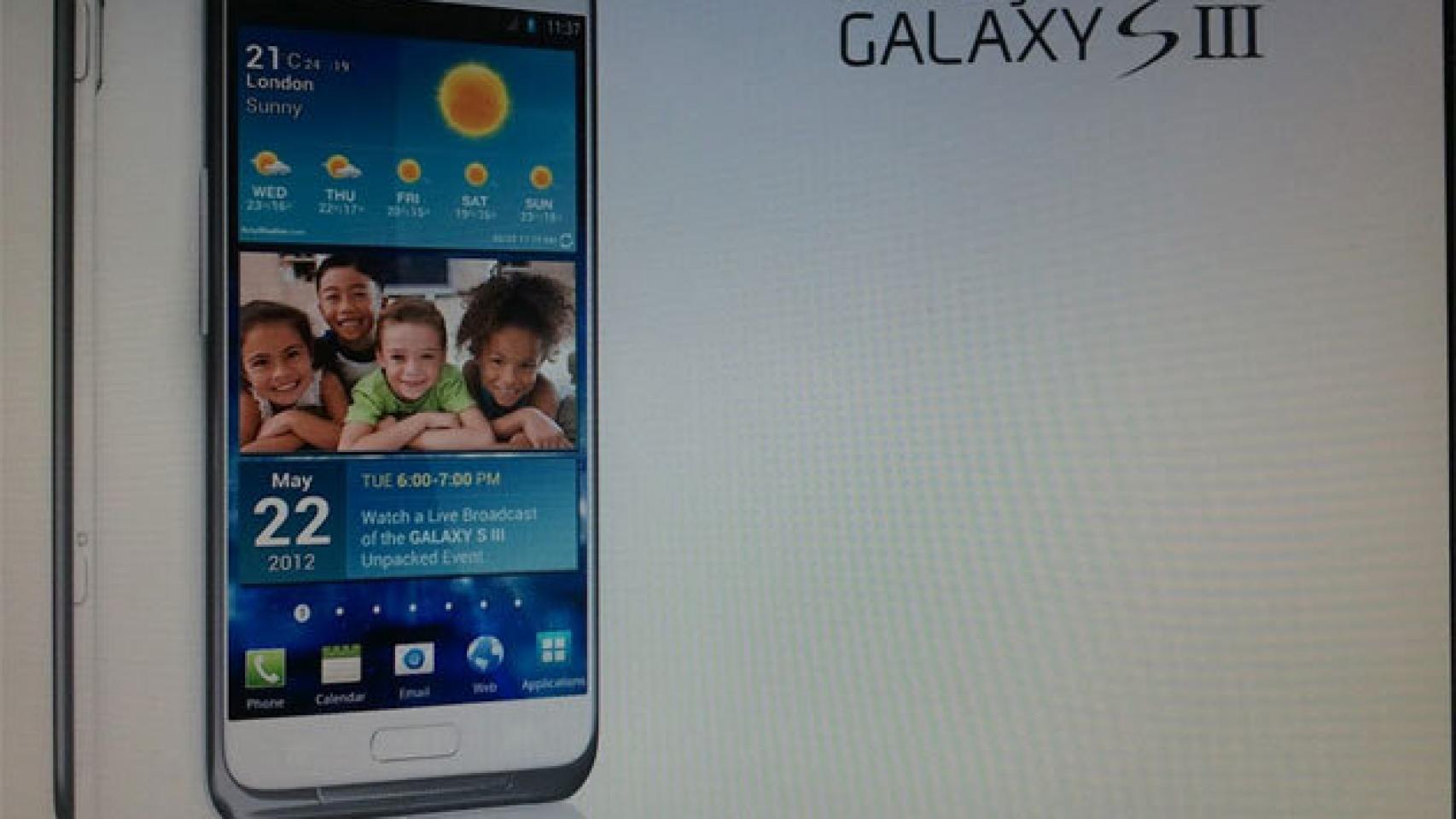 Samsung Galaxy S III el 22 de Mayo: ¿Primera imagen real o fake cansino?