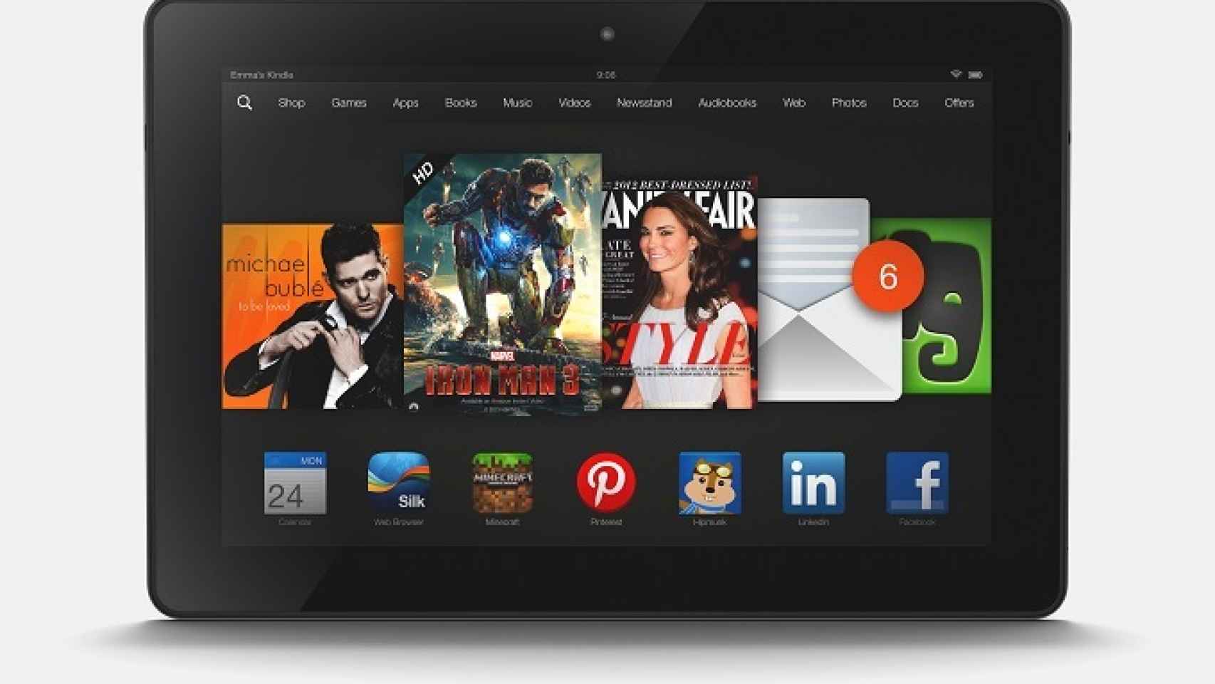 Kindle Fire HDX 8,9” ya a la venta en España