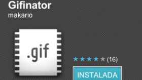 Crea GIF animados con tu Android y Gifinator