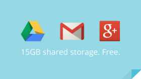 Google unifica el almacenamiento gratuito hasta 15 GB para Drive, Gmail y Google+