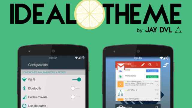 Ideal Theme, el mejor diseño de Android L y Material Design en tu ROM