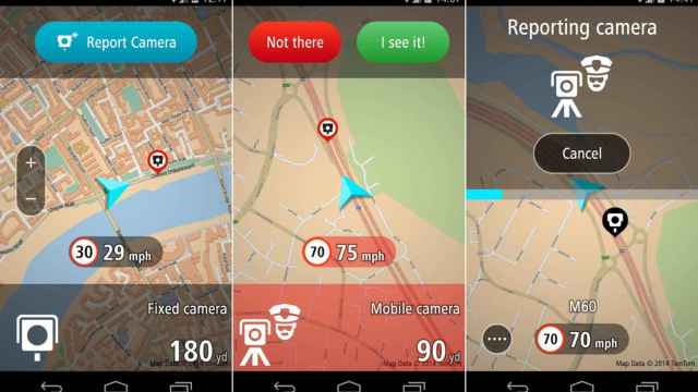 TomTom Speed Cameras, el avisador de radares en Android para evitarte multas innecesarias