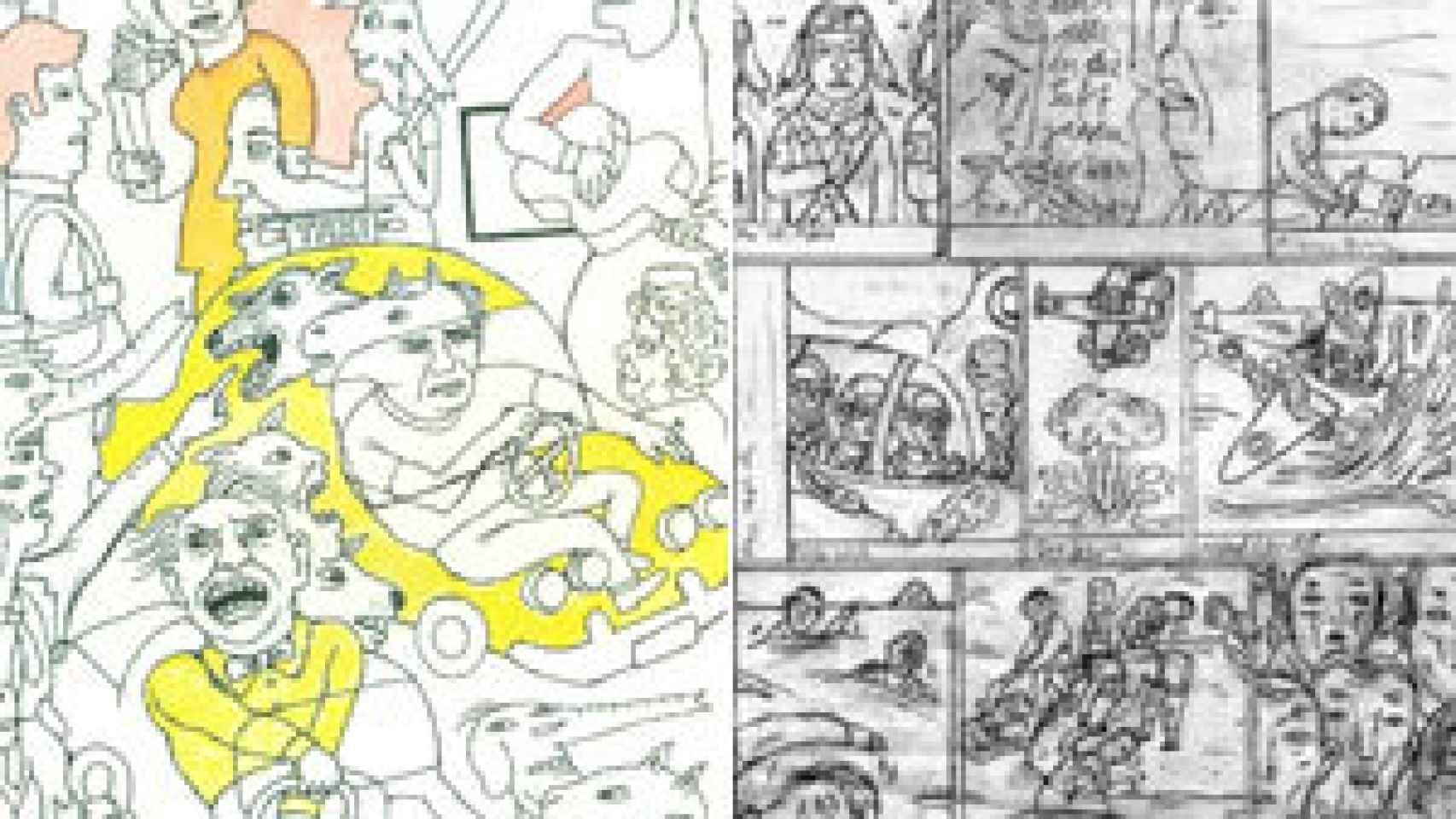 Image: Arte del cómic. Los cuadernos inéditos de los grandes artistas