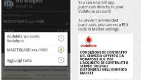 Pago de aplicaciones en el Android Market desde la factura con Vodafone