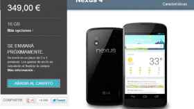 Nexus 4 vuelve a Google Play