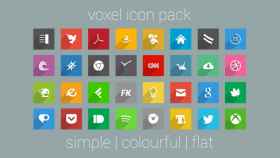 Los mejores iconos y fondos de pantalla para Android: Voxel y Parallax