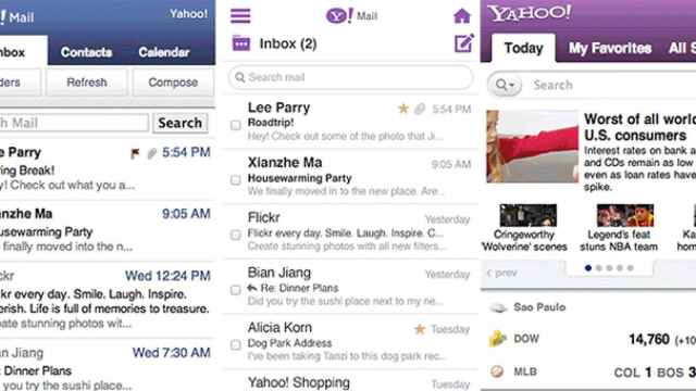 Yahoo! renueva su web móvil para Mail, Messenger, Portada, Búsqueda y más