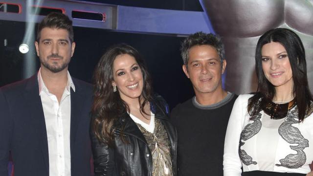 Antonio Orozco, Malú, Alejandro Sanz y Laura Pausini