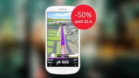 Consigue un 50% de descuento en los mapas del navegador GPS Sygic para Android
