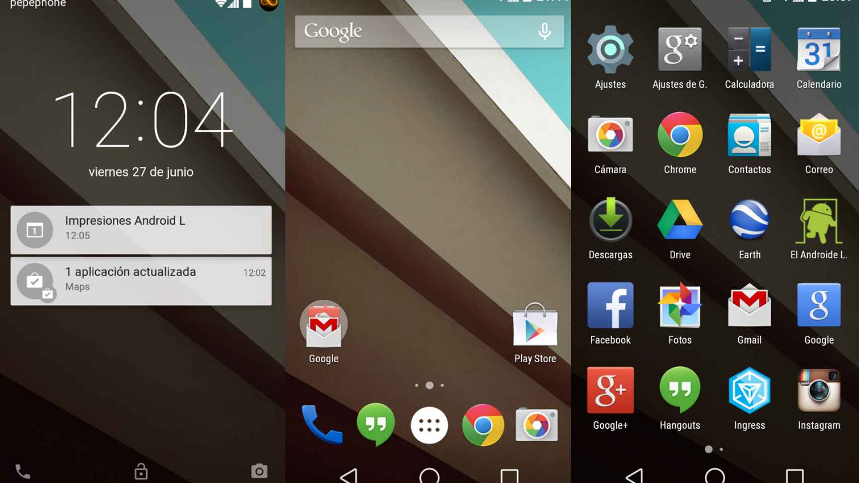 Android L Preview, primeras impresiones