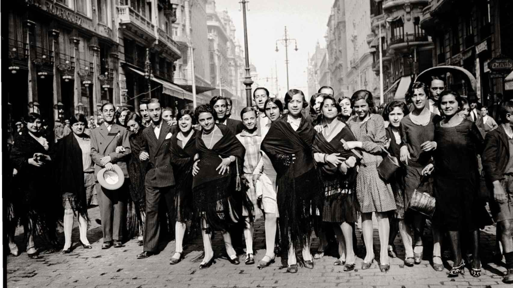 Alfonso: 'Modistas en la Gran Vía', 1933