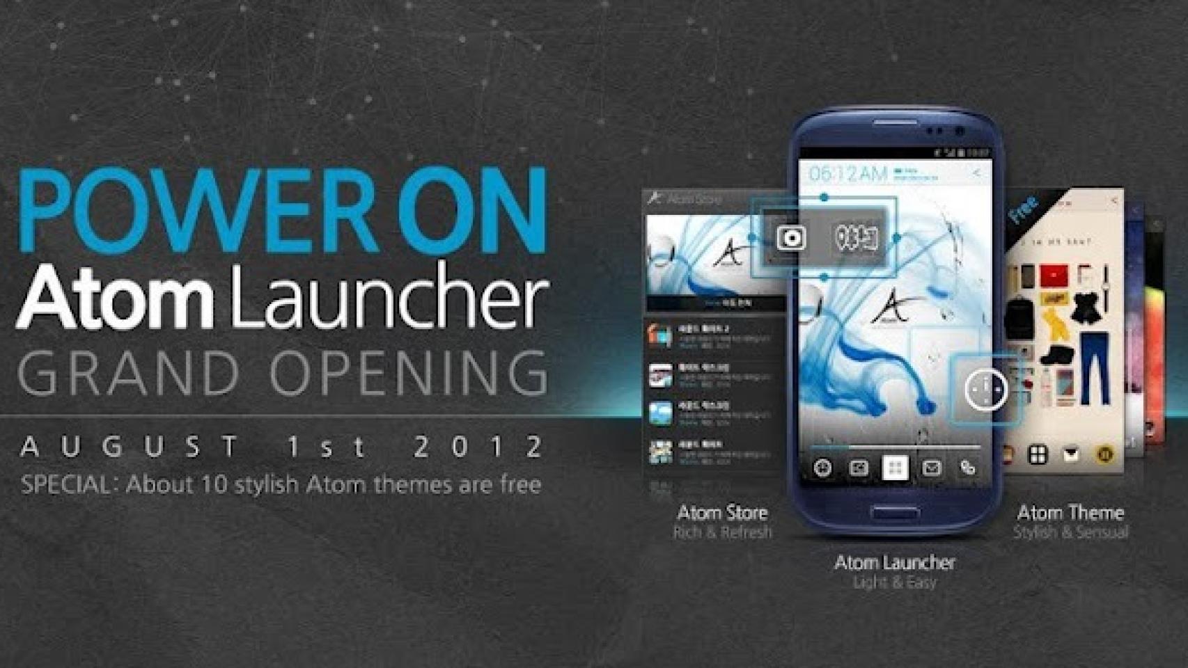Gt launcher 5.2 0 что это. Atom Launcher. Atom приложение на андроид. Grand Launcher. Atomi приложение дл андроит.