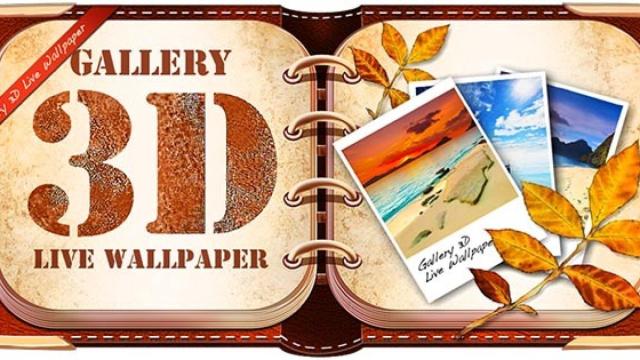 Personaliza tu escritorio con Gallery 3D Live Wallpaper