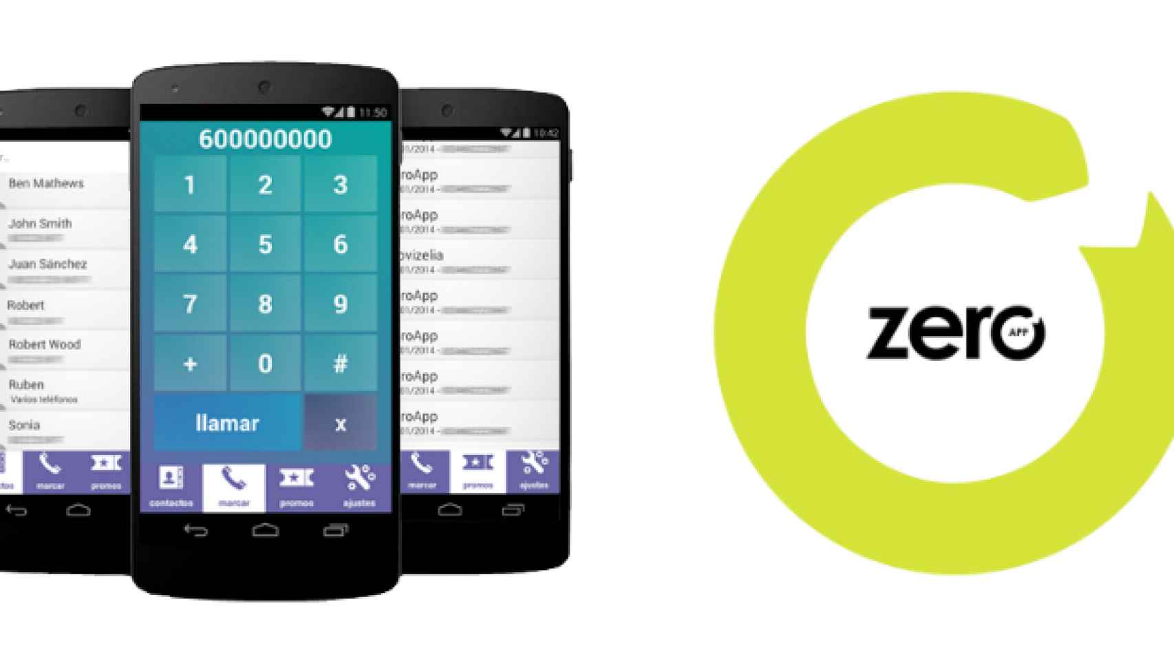 ZeroApp, llamadas gratis con Android sin gastar datos a cualquier país