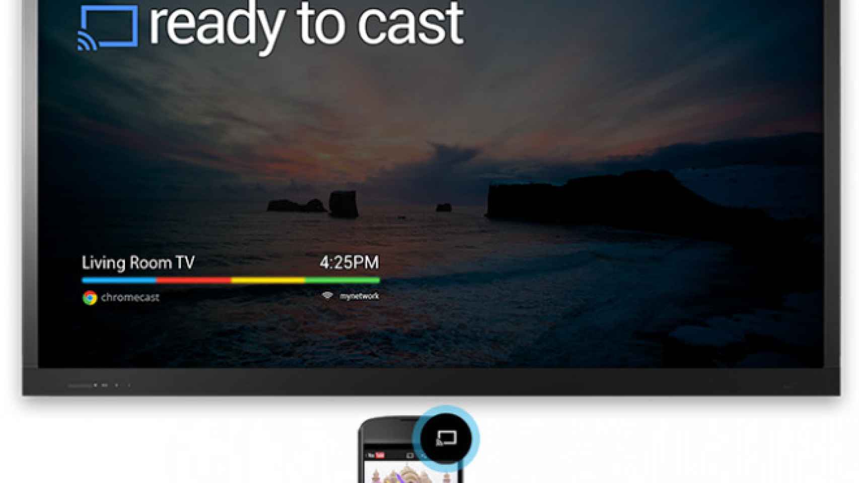 Google Reproductor Multimedia Chromecast con Google TV / Android