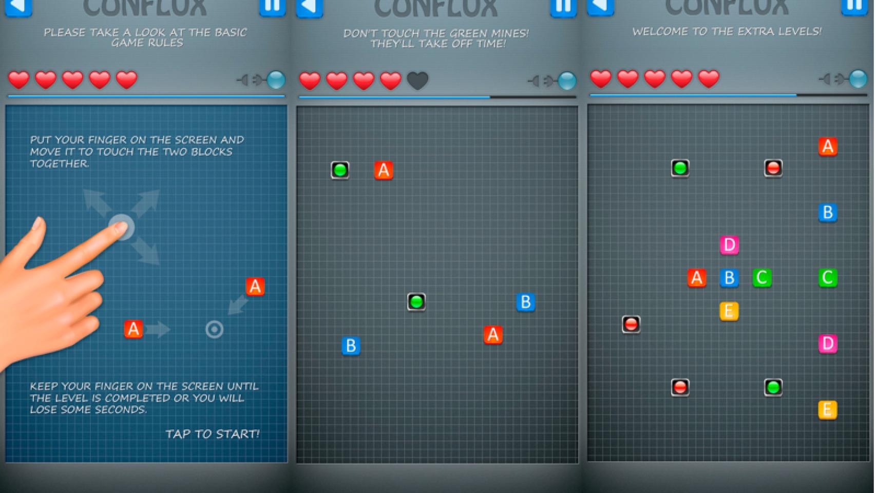 CONFLUX: Connect the Blocks, un juego de puzzles tan simple como adictivo