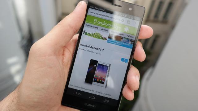 Huawei Ascend P7, primeras impresiones