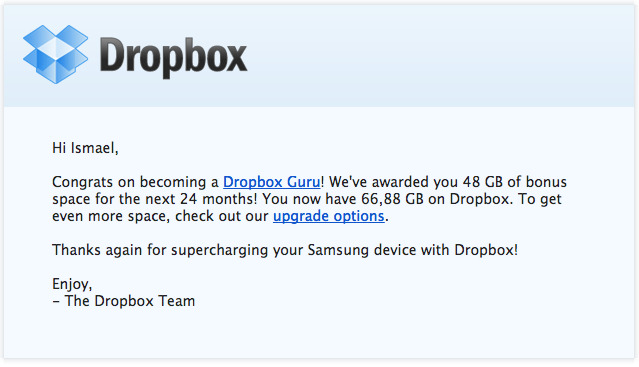 dropbox 50GB extra