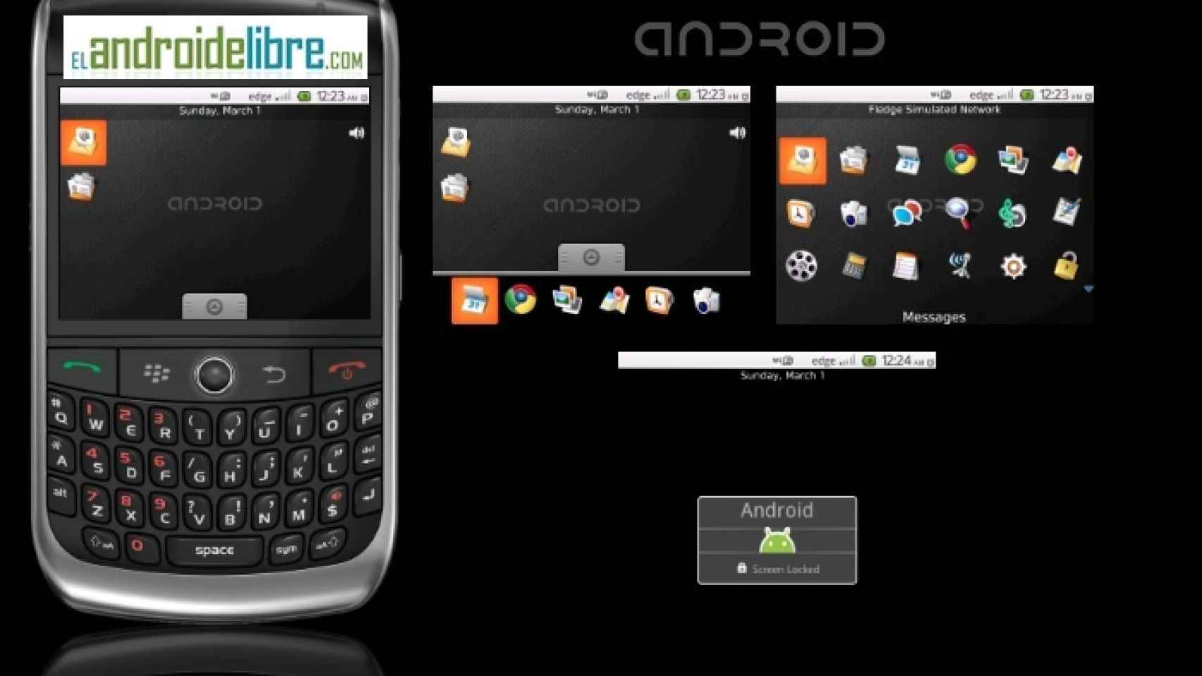 Un Samsung con teclado QWERTY que quiere competir contra Blackberry