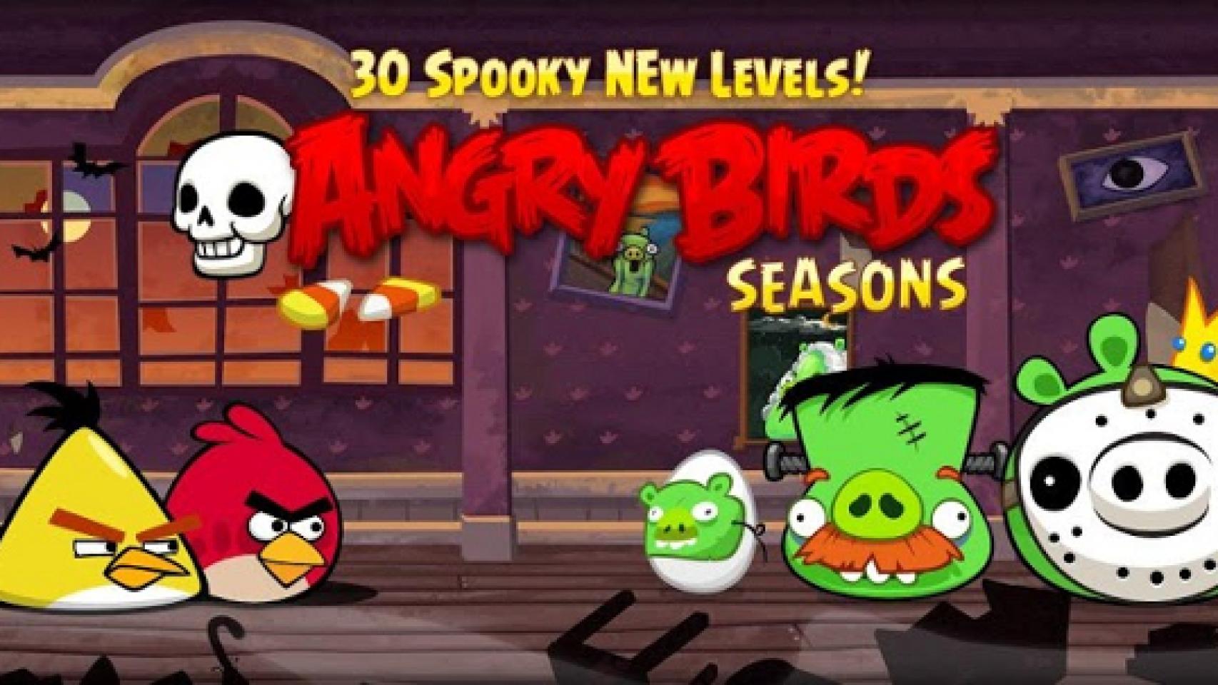 angry birds seasons logo trick or treat