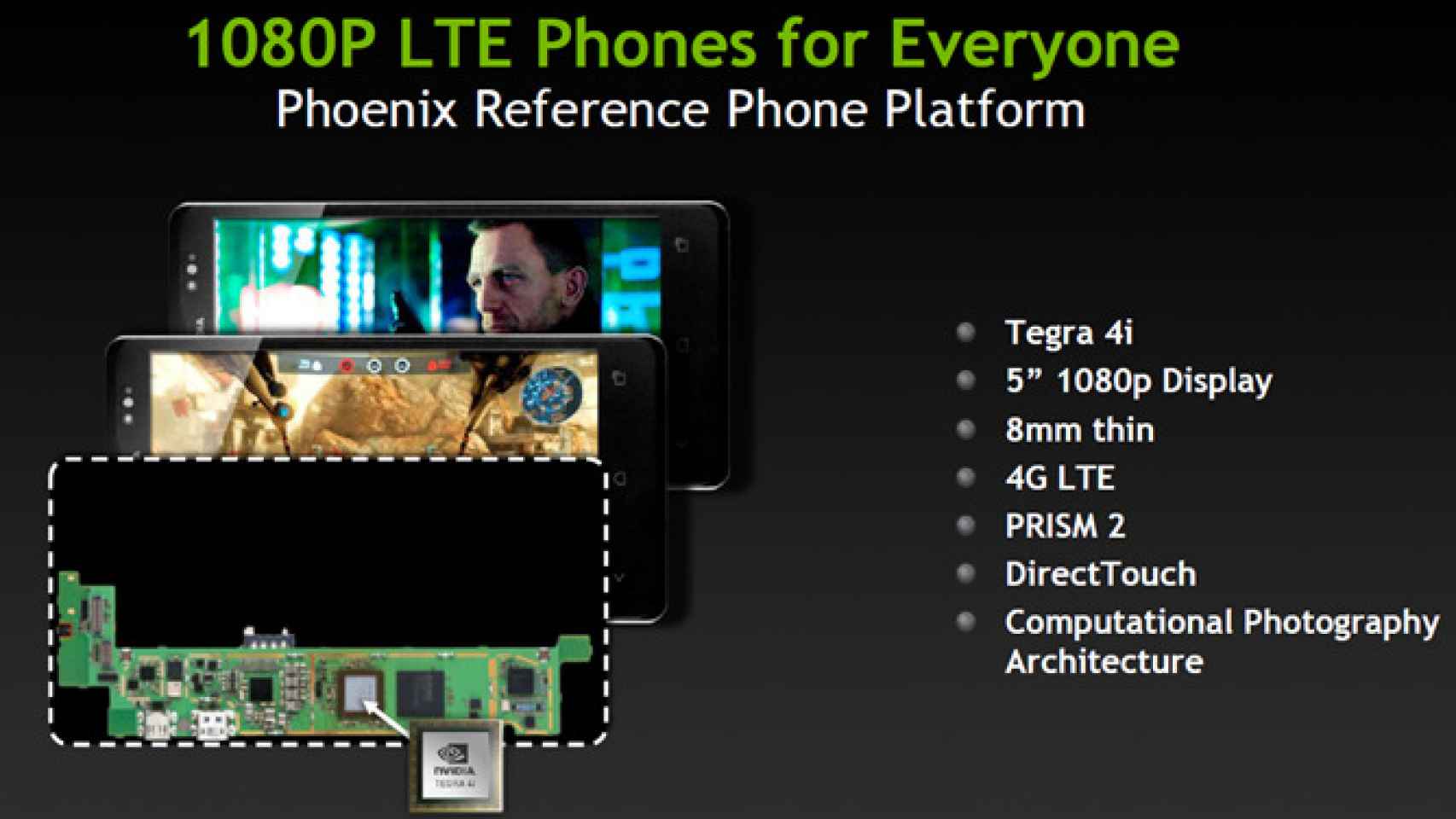 Nuevos Nvidia Tegra 4i y Phoenix: Quadcore a 2,3 Ghz y LTE al alcance de todos