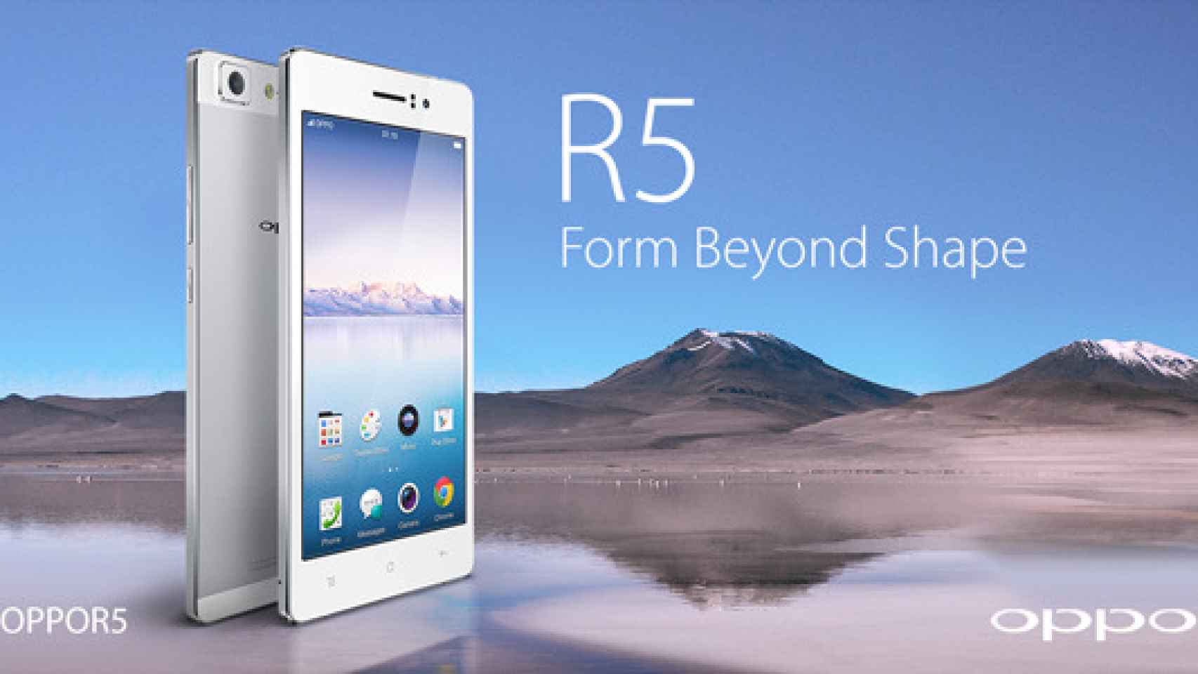 Oppo R5, el smartphone Android más delgado del mercado: 4.85mm