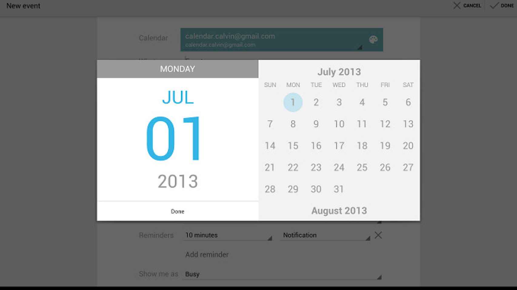 Google Calendar se actualiza con sincronización de notificaciones