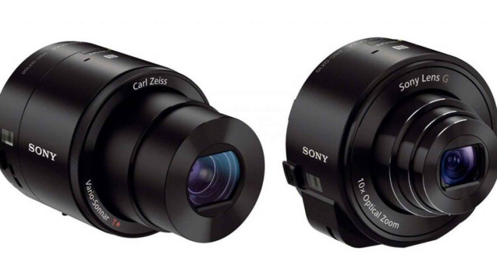 Sony QX10 y QX100. Las cámaras y objetivos modulares para smartphones