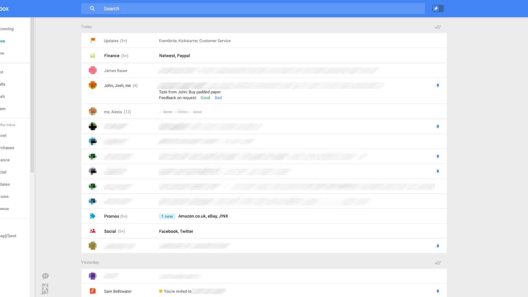 Google también trabaja en un total rediseño de la interfaz web de GMail