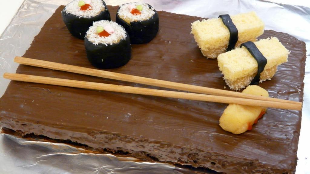 Tarta de sushi