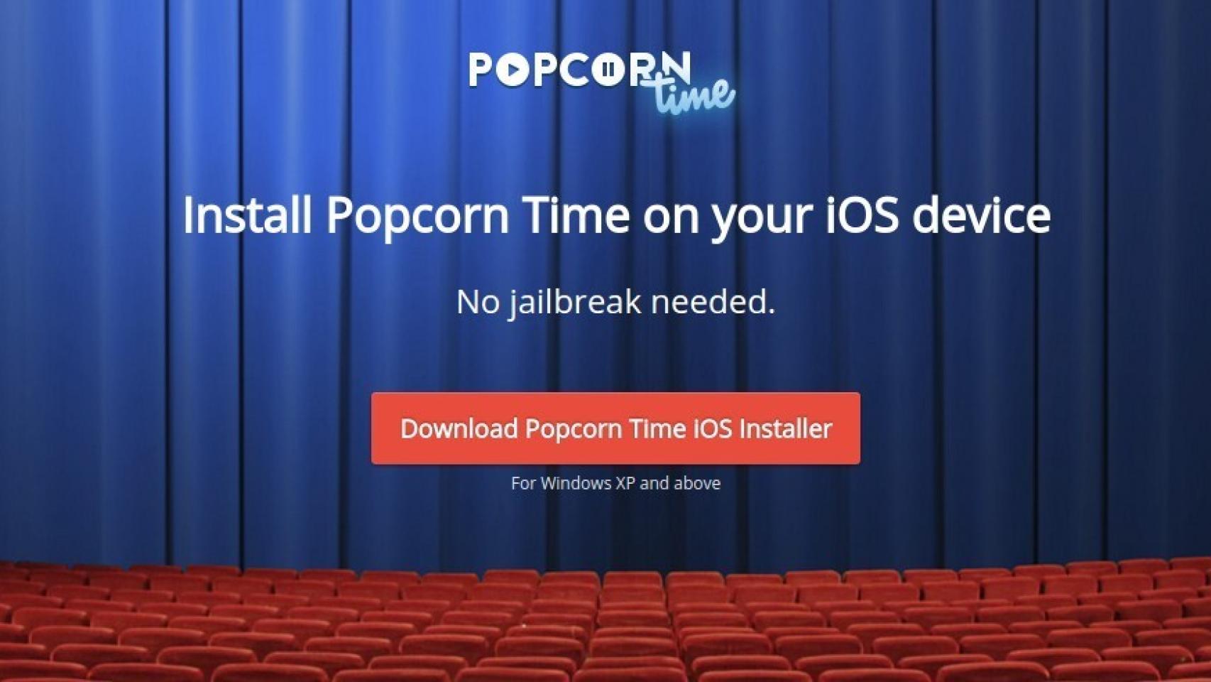 Popcorn Time para iOS sin jailbreak ya disponible