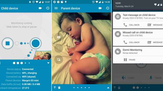Dormi, la aplicación que convierte tu Android en un monitor para bebés