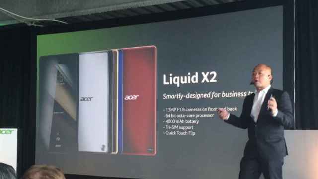 Acer Liquid X2, el móvil con 4000mAh y soporte triple SIM