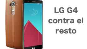Comparativa: LG G4 contra la gama alta Android
