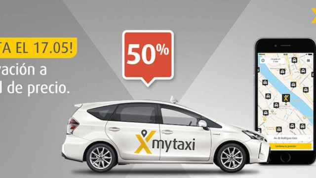 Viaja en taxi a mitad de precio con la última promoción de Mytaxi