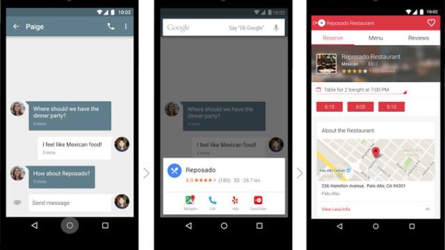 Google «Now on Tap» nos ofrecerá información justo cuando crea que la necesitamos