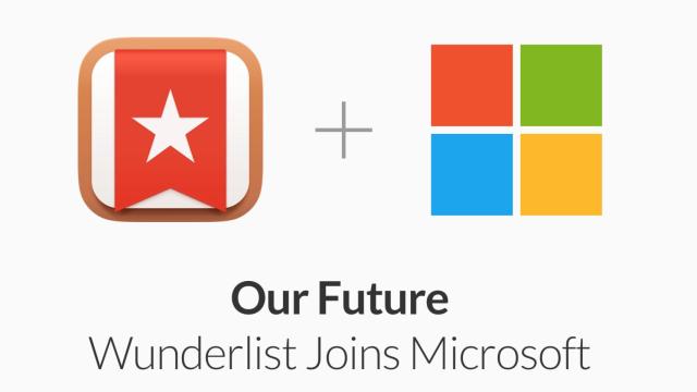 Ya es oficial: Microsoft compra Wunderlist