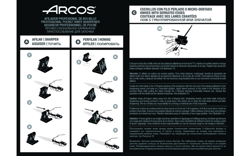 Cómo afilar cuchillos: instrucciones para un buen afilado