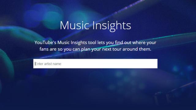 Conoce a los fans de tu cantante favorito con Youtube Insights