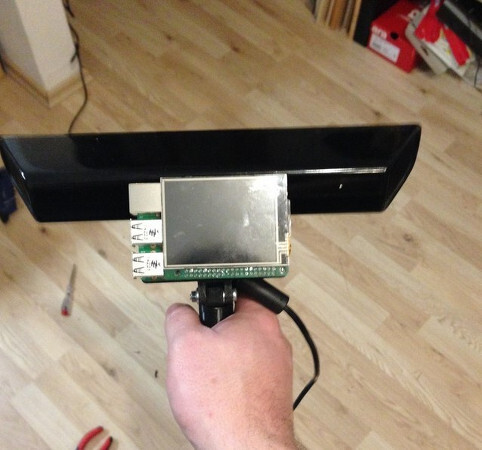 escaner 3d kinect raspberry 3