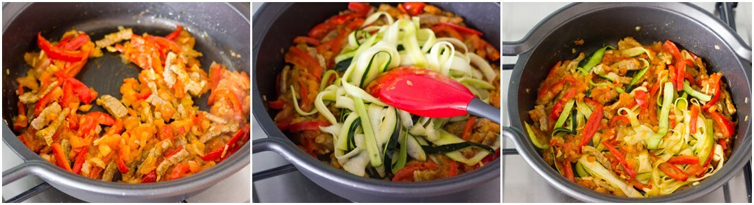 4 formas de cortar verduras para hacer zoodles o espaguetis vegetales