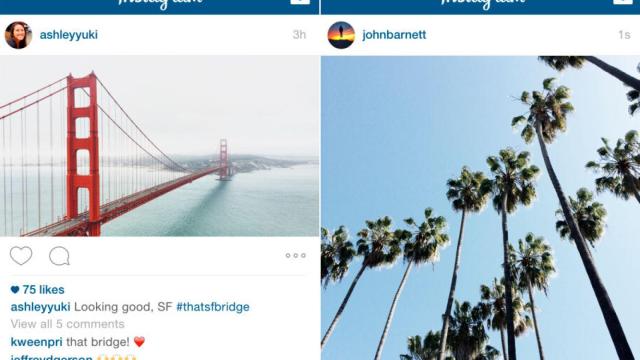 Instagram ya no obliga a que las fotos sean cuadradas