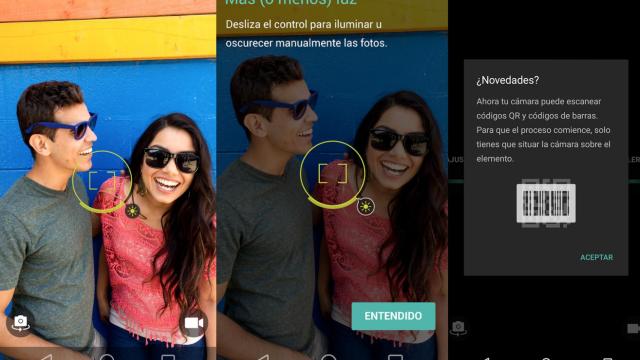 Motorola actualiza su aplicación de cámara y galería: códigos QR y fotos en la SD