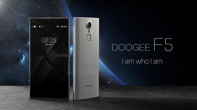 Doogee F5, un phablet de diseño a precio asequible